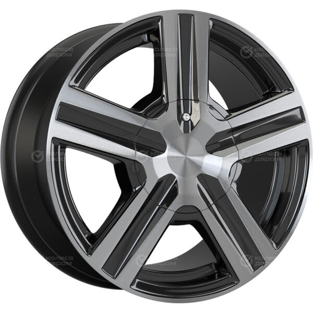 Колесный диск LS LS 794 7xR16 5x108 ET46 DIA65.1 черный полностью полированный