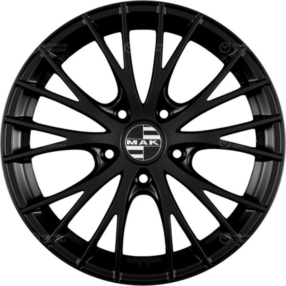 Колесный диск MAK RENNEN 8xR18 5x112 ET21 DIA66.45 черный матовый