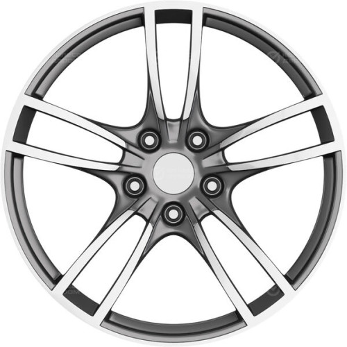 Колесный диск Replay PR26 11xR21 5x130 ET58 DIA71.6 насыщенный темно-серый полностью полированный