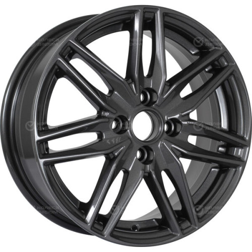 Колесный диск KDW KD1570 6xR15 4x100 ET37 DIA60.1 темно-серый