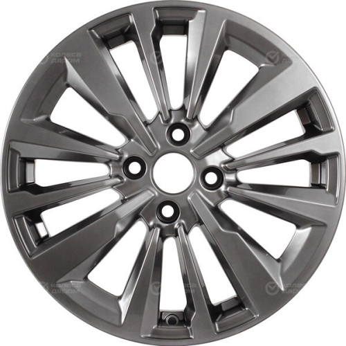 Колесный диск КиК Эрман 6.5xR16 4x100 ET37 DIA60.1 темно-серебристый