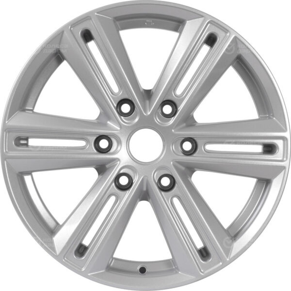 Колесный диск X-trike X124 7.5xR17 6x139.7 ET36 DIA100.1 серебристый насыщенный