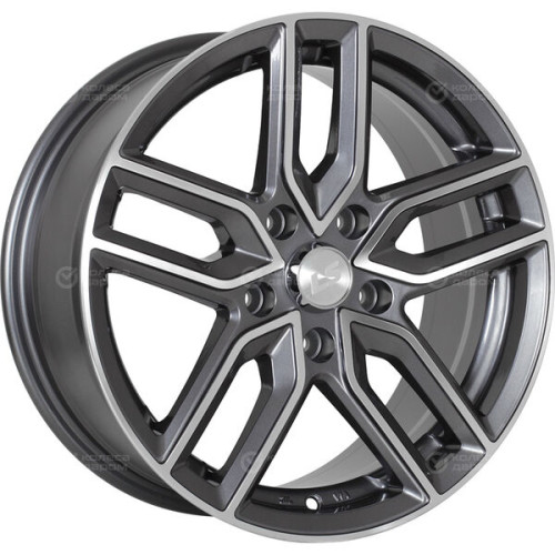 Колесный диск LS LS 735 6.5xR15 5x114.3 ET40 DIA73.1 насыщенный темно-серый полностью полированный