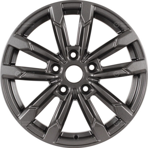 Колесный диск СКАД Кения 6.5xR16 5x114.3 ET50 DIA67.1 (уценка) темно-серый цвет с перламутровыми оттенками