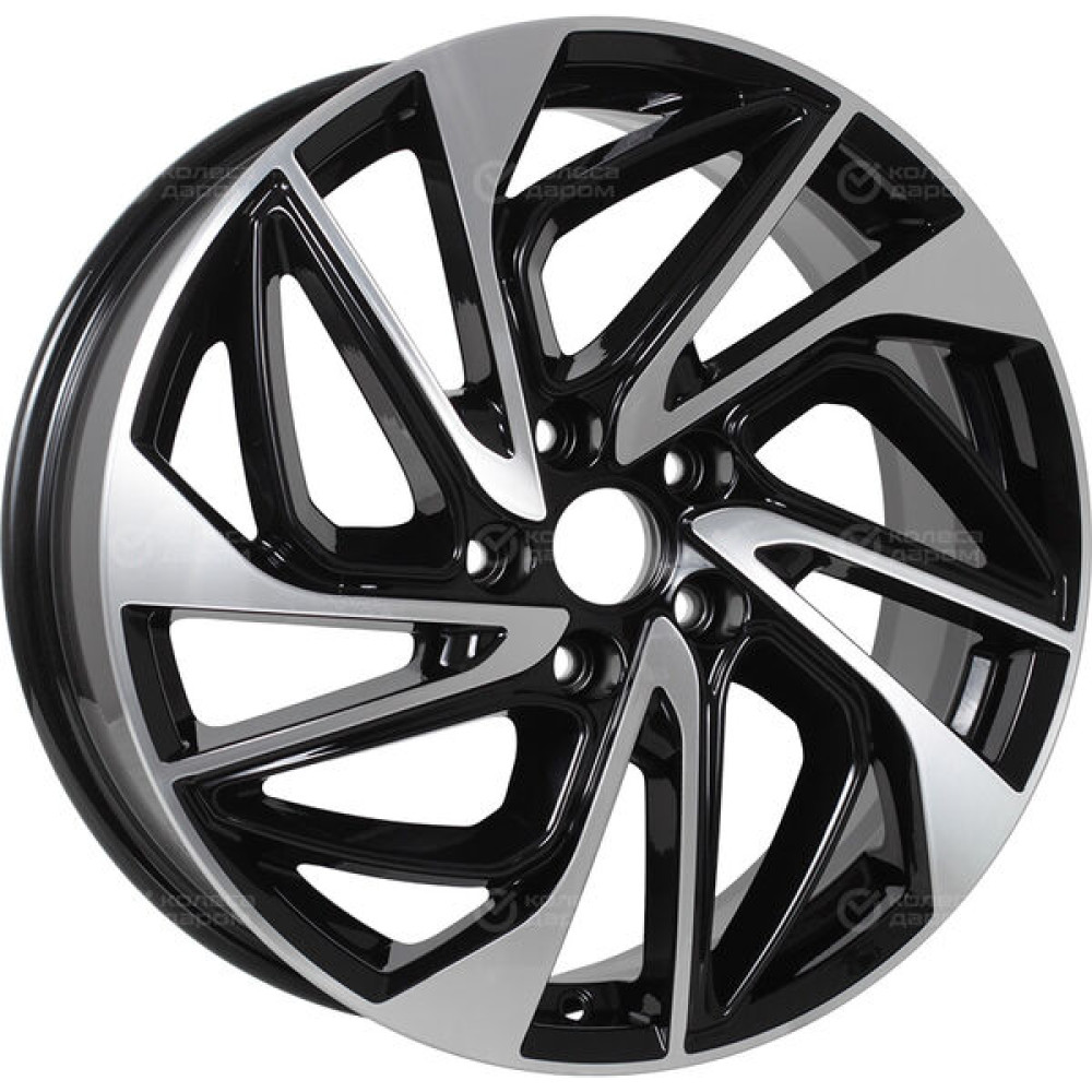 Колесный диск iFree Original КС883 (ZV 18_Koleos) 7xR18 5x114.3 ET35 DIA66.1 черный глянцевый с полированными элементами лицевой поверхности