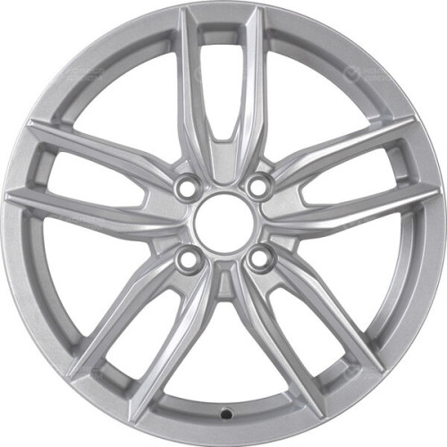 Колесный диск RST R076 6xR16 5x114.3 ET43 DIA67.1 глянцевый серебристый