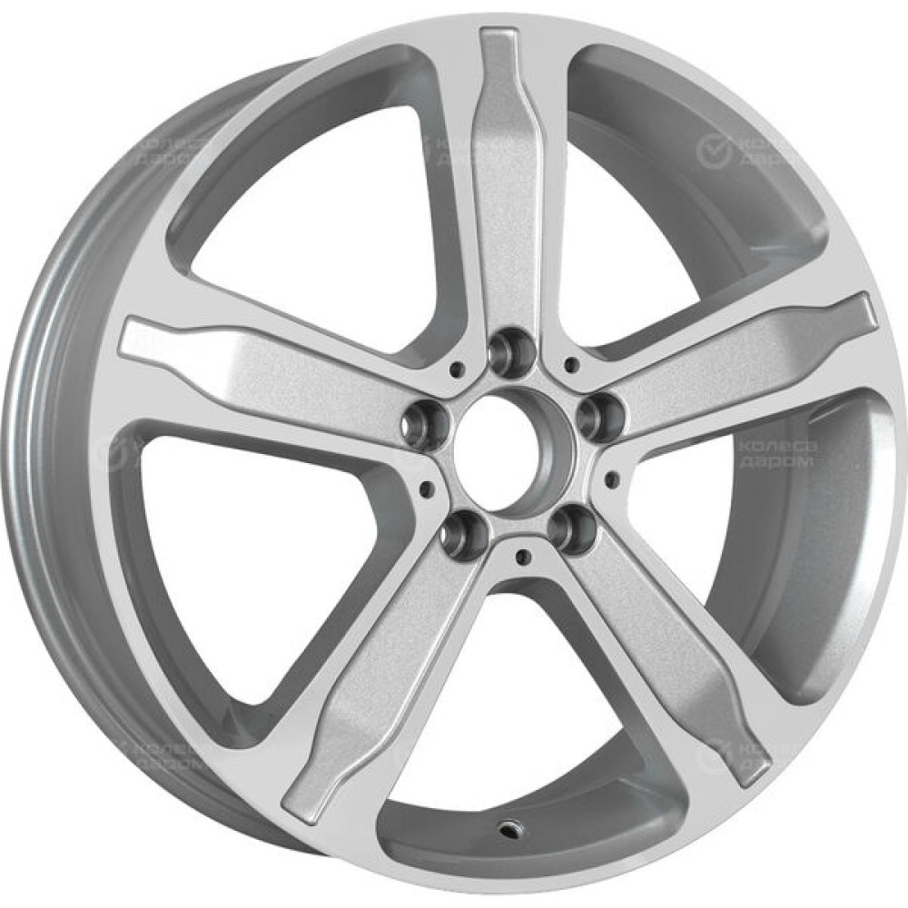 Колесный диск Replay MR146 6.5xR17 5x112 ET44 DIA66.6 серебристый