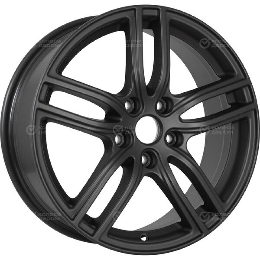Колесный диск СКАД БРАЙТОН 7xR17 5x114.3 ET51 DIA67.1 черный полностью матовый