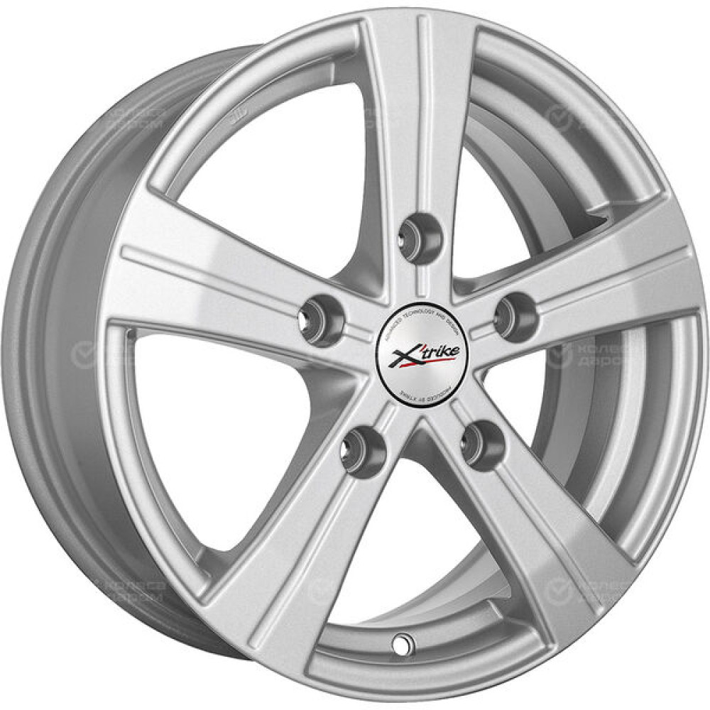 Колесный диск X-trike X121 6xR15 5x139.7 ET40 DIA98 серебристый