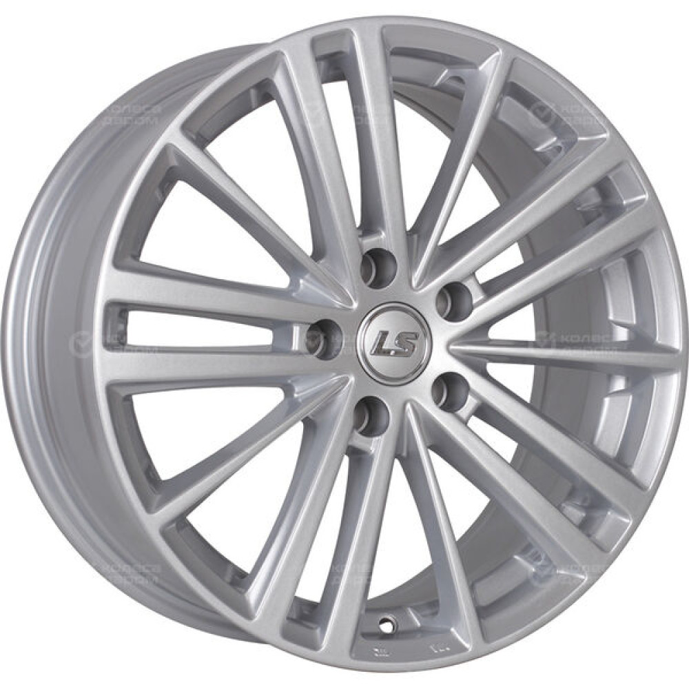 Колесный диск LS LS 755 7.5xR17 5x114.3 ET45 DIA73.1 серебристый
