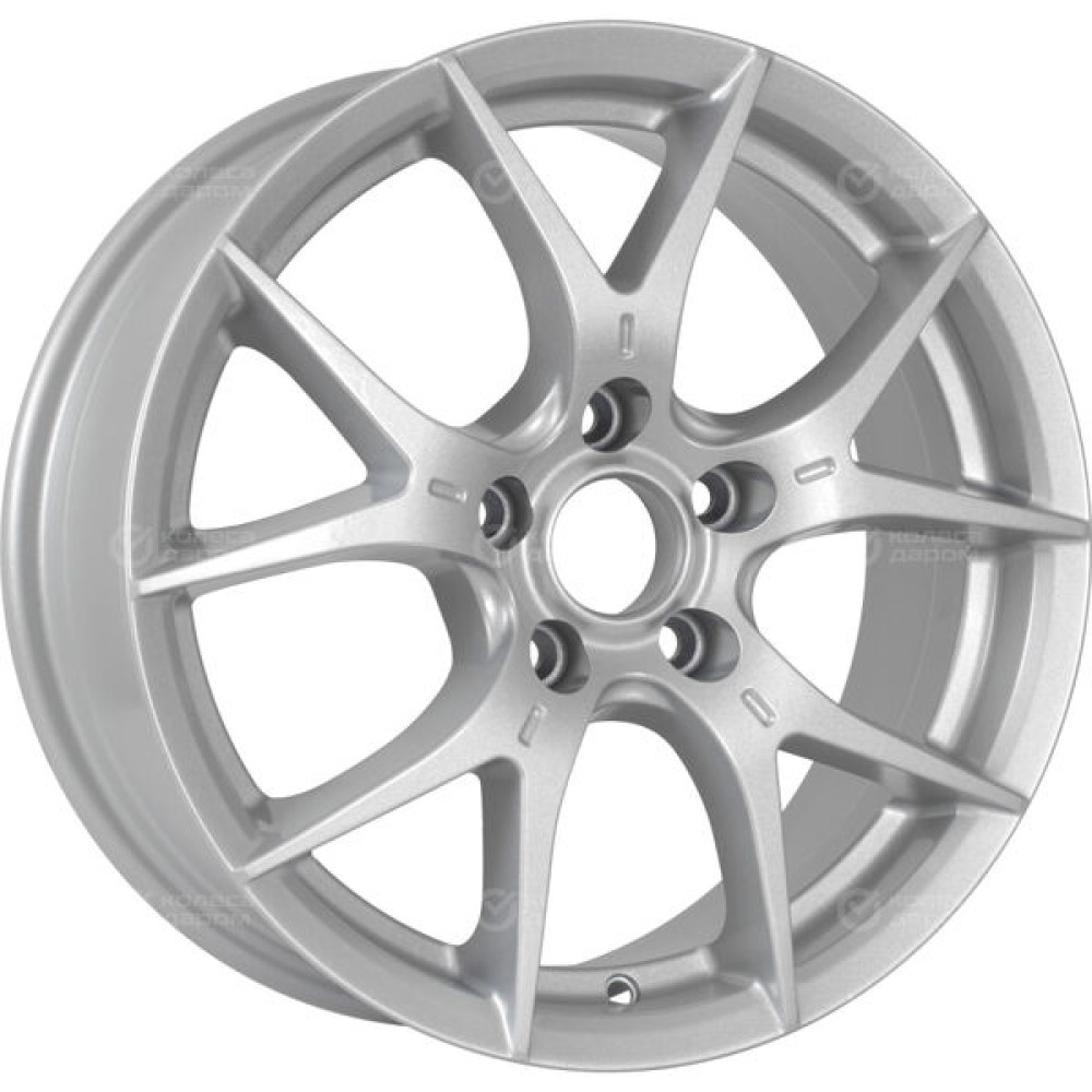 Колесный диск VENTI 1617 6.5xR16 5x110 ET43 DIA63.4 серебристый