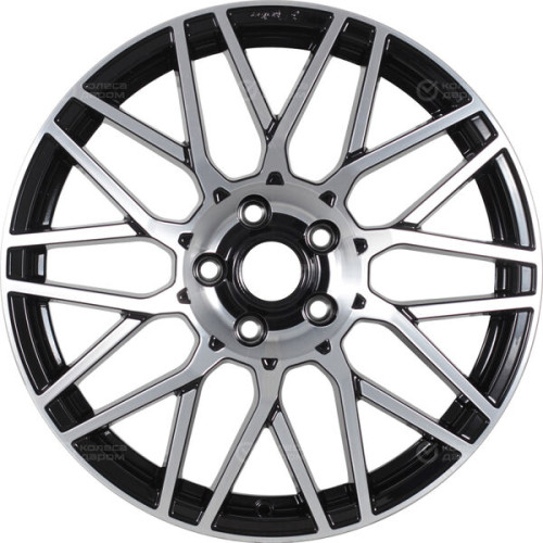 Колесный диск X-trike X133 7.5xR18 5x108 ET36 DIA65.1 глянцевый черный с полированной лицевой частью