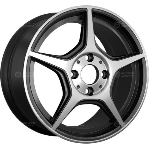 Колесный диск LS 833 6.5xR15 4x98 ET32 DIA58.6 черный полностью полированный