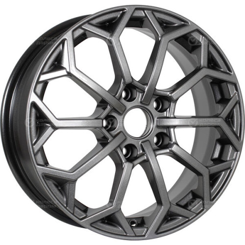 Колесный диск iFree Спейс-Нидл 6.5xR16 5x100 ET38 DIA67.1 насыщенный тёмно-серебристый