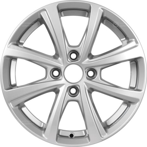 Колесный диск Carwel Акуш 6xR15 4x100 ET40 DIA60.1 серебристый