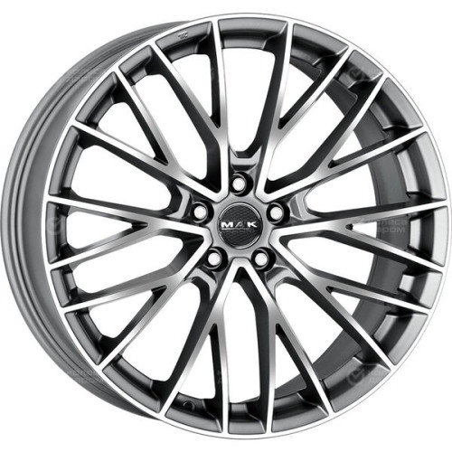 Колесный диск MAK SPECIALE-D 9.5xR19 5x110 ET42 DIA65.1 серый с полированной лицевой частью