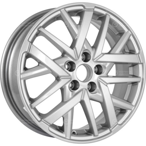 Колесный диск СКАД Босфор 6xR16 5x100 ET45 DIA67.1 серебристый