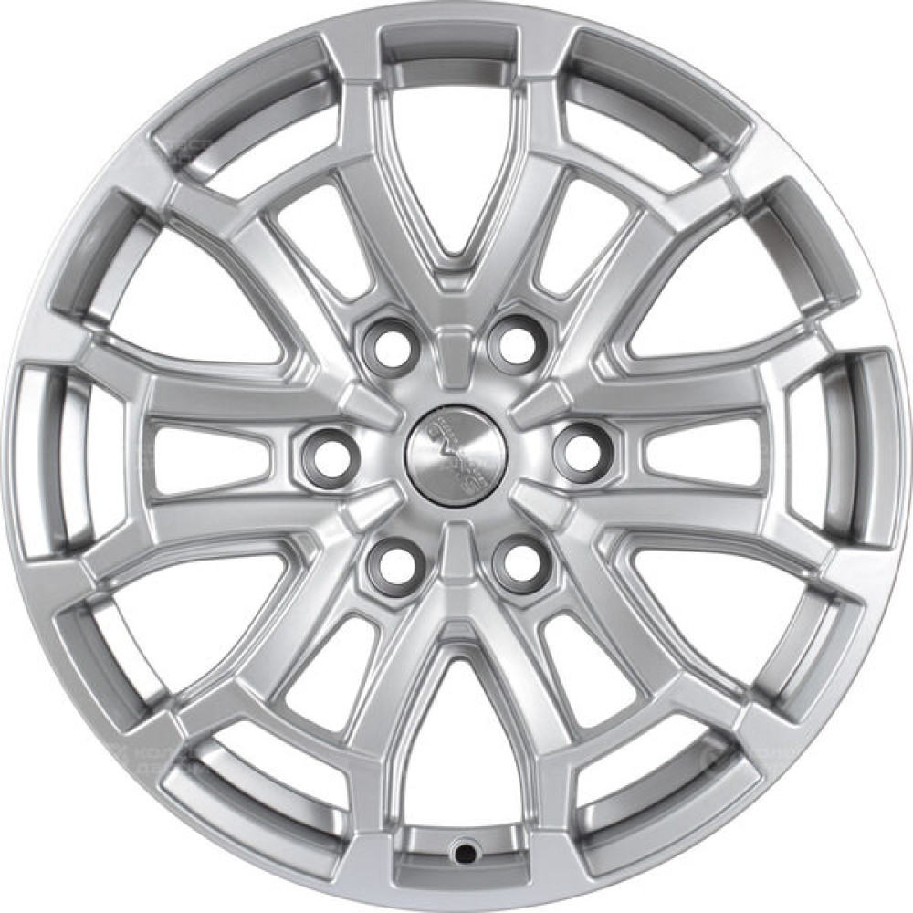 Колесный диск СКАД Авилис 8xR18 6x139.7 ET45 DIA95.1 серебристый