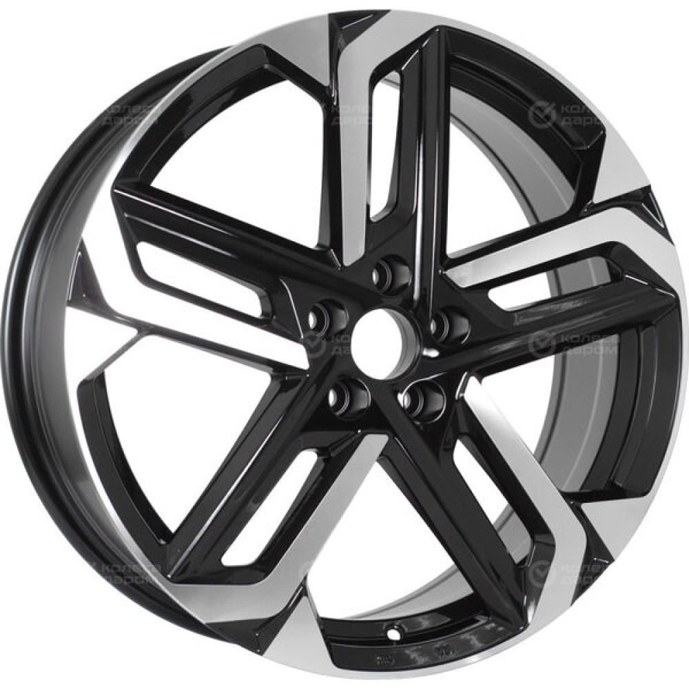 Колесный диск Replay GA5 7.5xR19 5x120 ET41 DIA59.6 черный полностью полированный