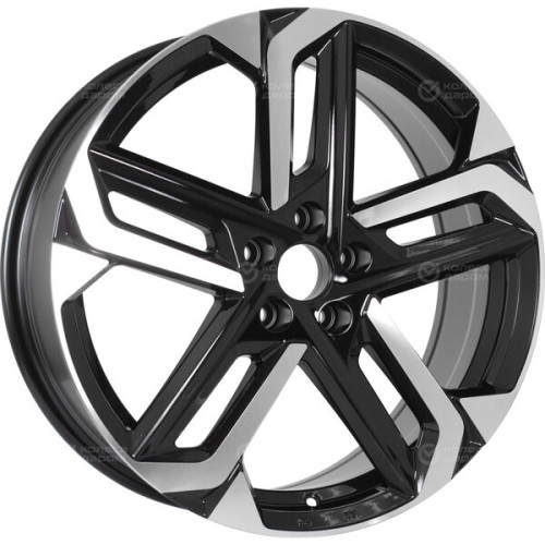 Колесный диск Replay GA5 7.5xR19 5x120 ET41 DIA59.6 черный полностью полированный