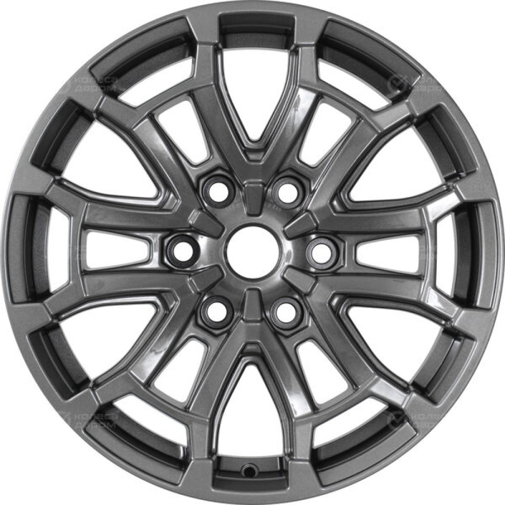 Колесный диск СКАД Авилис 8xR18 6x114.3 ET30 DIA66.1 темно-серый цвет с перламутровыми оттенками