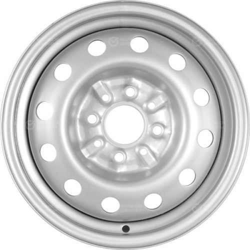 Колесный диск ТЗСК Тольятти ВАЗ 2108 5.5xR13 4x98 ET35 DIA58.6 серебристый