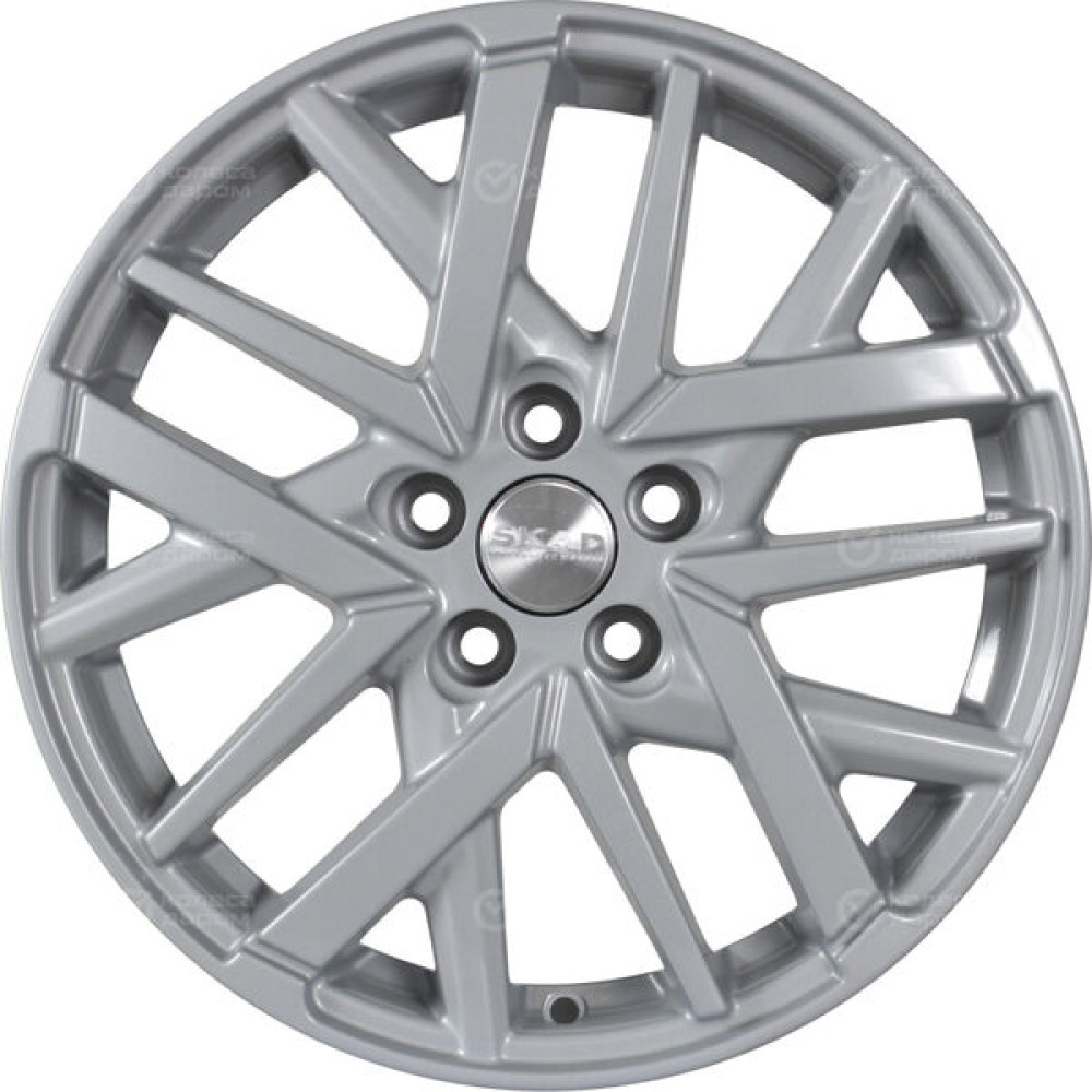 Колесный диск СКАД Босфор 6xR16 5x114.3 ET45 DIA67.1 серебристый