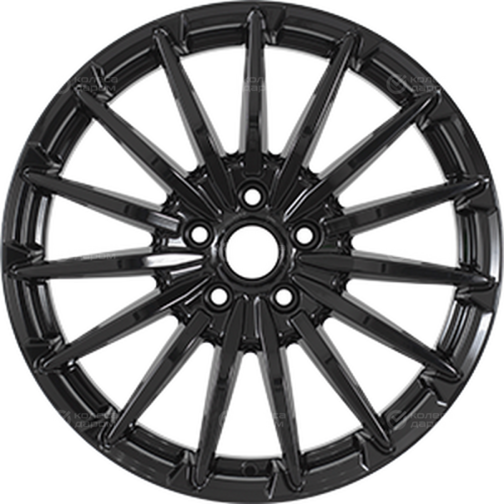 Колесный диск WUP Up128 7.5xR18 5x114.3 ET50 DIA66.1 черный глянцевый