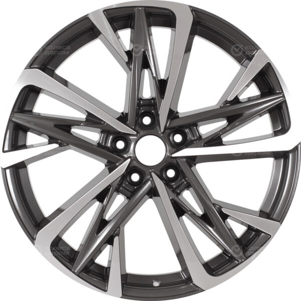 Колесный диск Replay TY424 8xR20 5x114.3 ET35 DIA60.1 насыщенный темно-серый полностью полированный