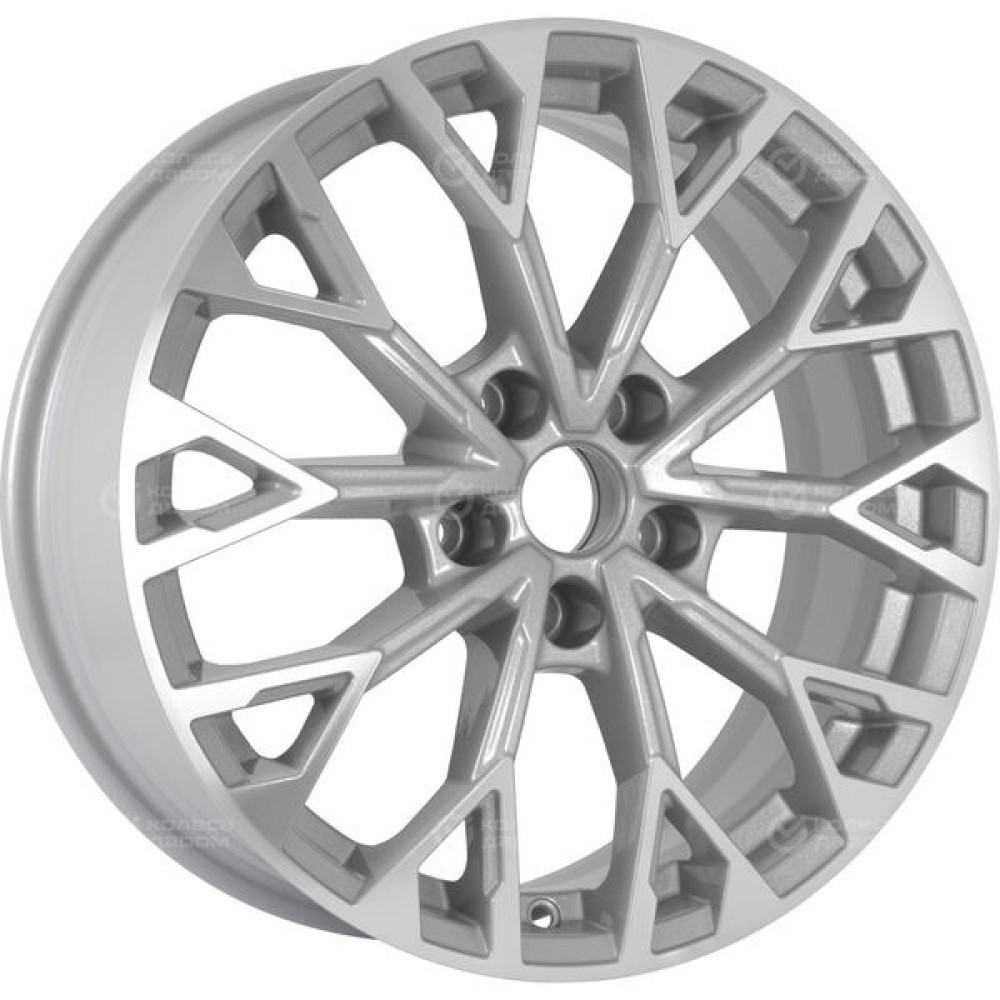 Колесный диск KHOMEN KHW1718 (Haval Jolion) 7xR17 5x114.3 ET37 DIA66.5 серебристый