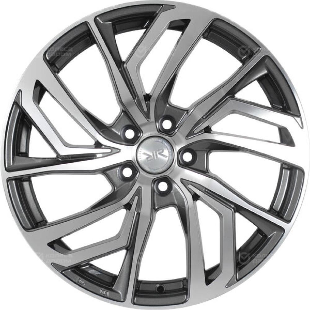 Колесный диск Race Ready CSS4427 7xR17 5x108 ET38 DIA63.3 темный графит глянцевый с полировкой