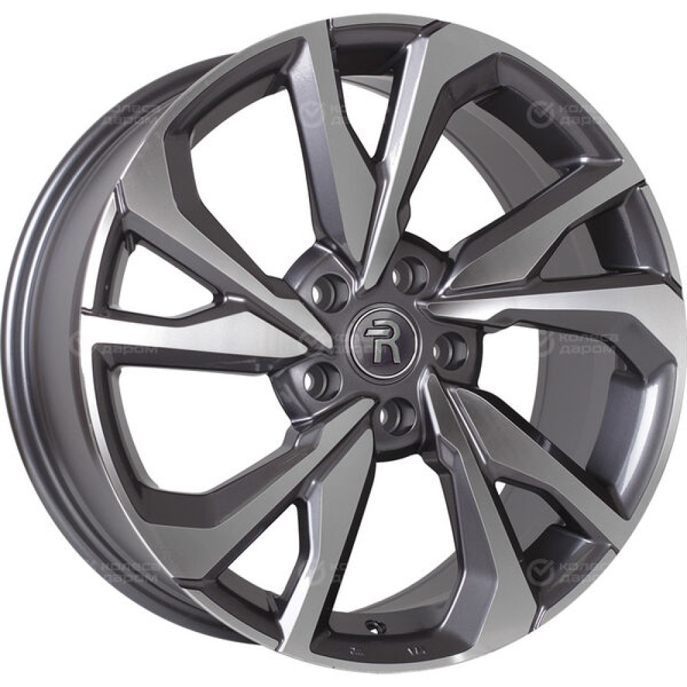 Колесный диск Replay HND319 7.5xR19 5x114.3 ET49.5 DIA67.1 насыщенный темно-серый полностью полированный