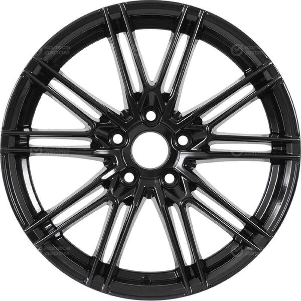 Колесный диск RST R187 7xR17 5x114.3 ET40 DIA66.1 черный глянцевый