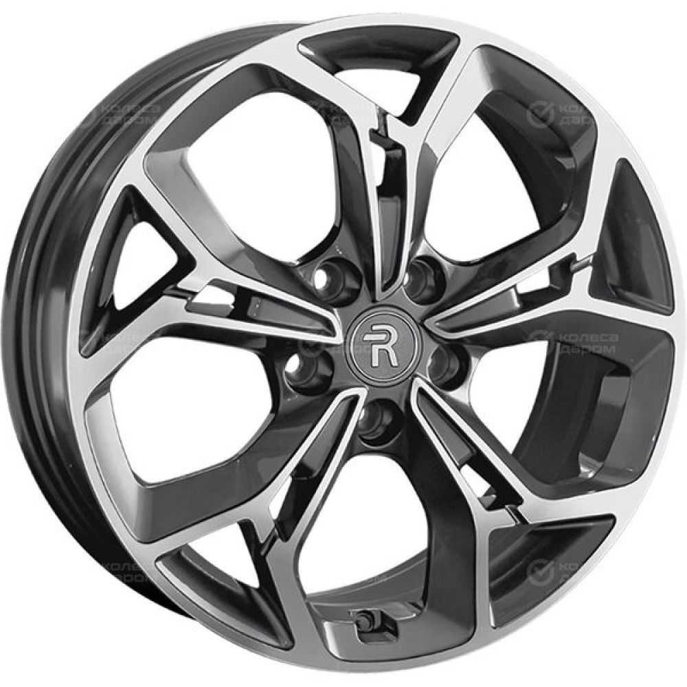 Колесный диск Replay CHR95 7xR17 5x108 ET40 DIA65.1 насыщенный темно-серый полностью полированный