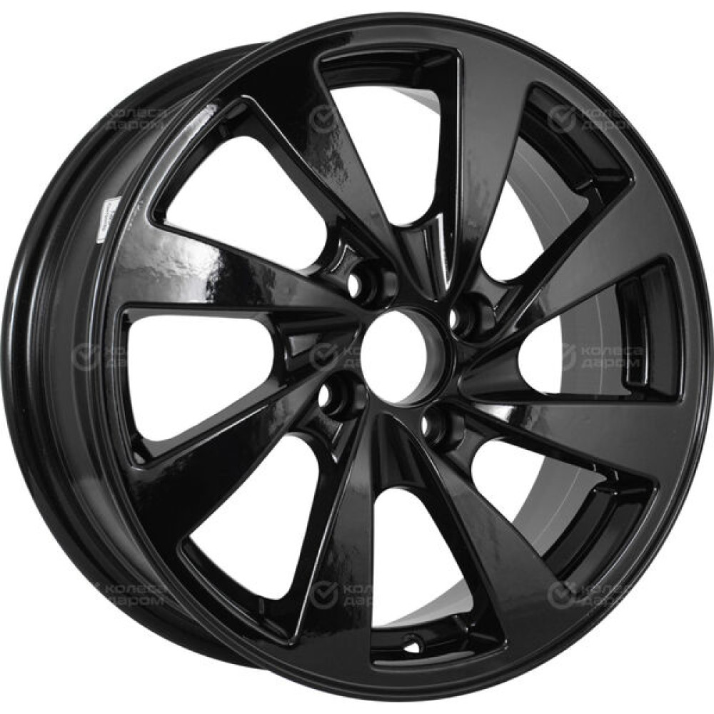 Колесный диск RST R055 6xR15 4x100 ET35 DIA60.1 черный глянцевый