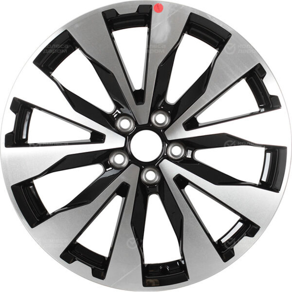 Колесный диск Replay SB25 7xR18 5x100 ET48 DIA56.1 черный полностью полированный