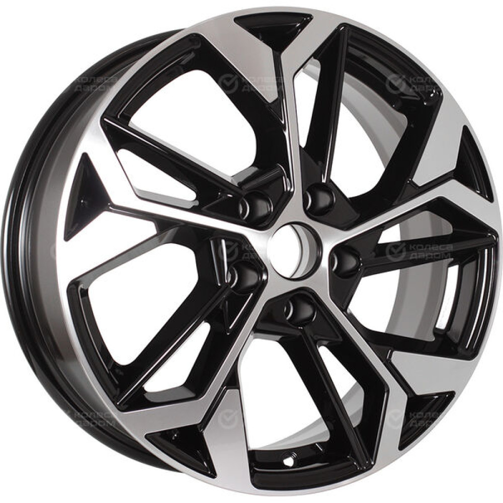 Колесный диск iFree Original КС1062 (17_Evolute i-Pro/DFM AX7) 6.5xR17 5x108 ET43 DIA65.1 черный глянцевый с полированными элементами лицевой поверхности