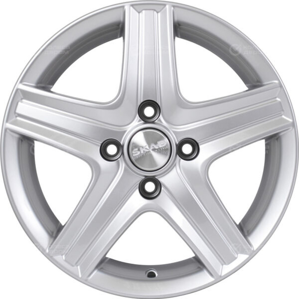 Колесный диск СКАД Магнум 5.5xR14 5x100 ET38 DIA57.1 серебристый