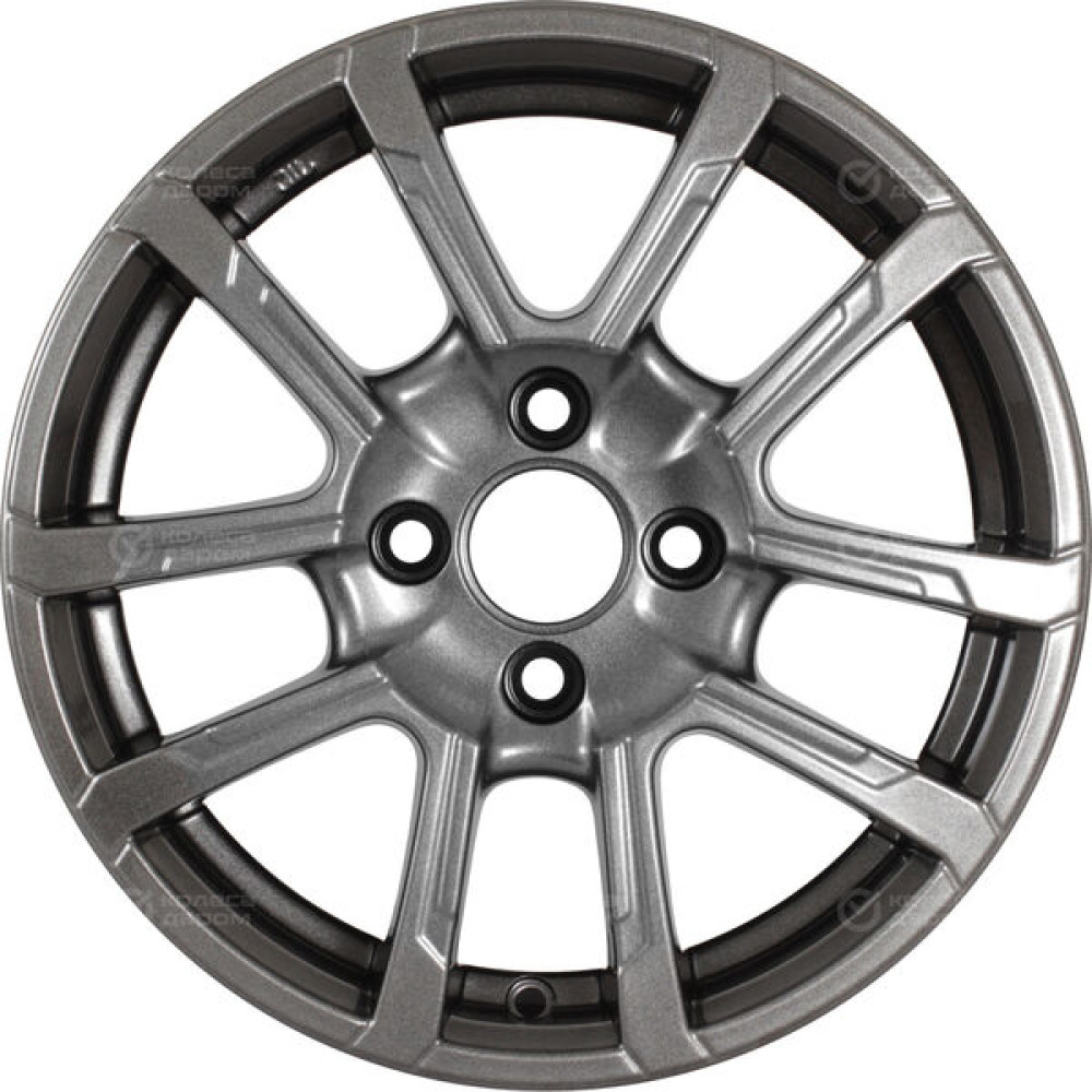 Колесный диск iFree Слайдер 5.5xR14 4x100 ET43 DIA60.1 насыщенный тёмно-серебристый