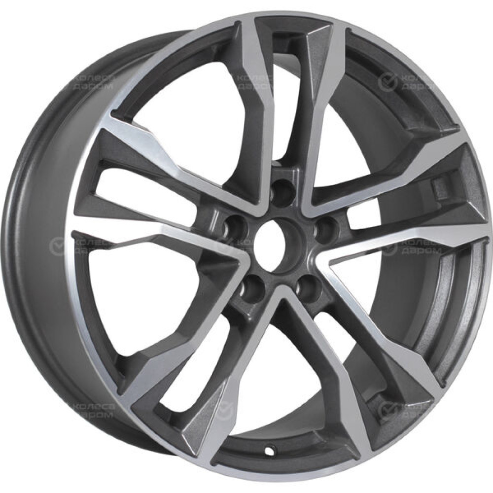 Колесный диск RST R068 8xR18 5x114.3 ET30 DIA60.1 серый с алмазной проточкой