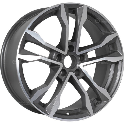 Колесный диск RST R068 8xR18 5x114.3 ET30 DIA60.1 серый с алмазной проточкой