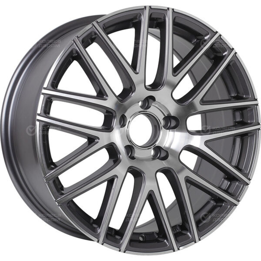 Колесный диск Replay B208 8xR18 5x112 ET30 DIA66.6 насыщенный темно-серый полностью полированный