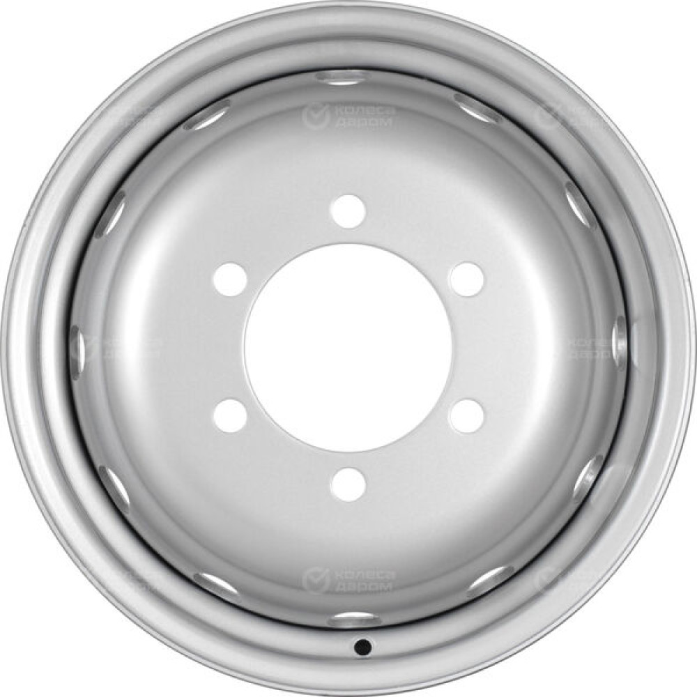 Колесный диск ТЗСК Тольятти Газель 5.5xR16 6x170 ET105 DIA130 серебристый