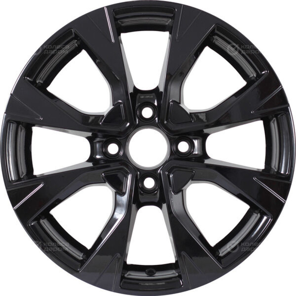 Колесный диск RST R045 6xR15 4x100 ET40 DIA60.1 черный глянцевый