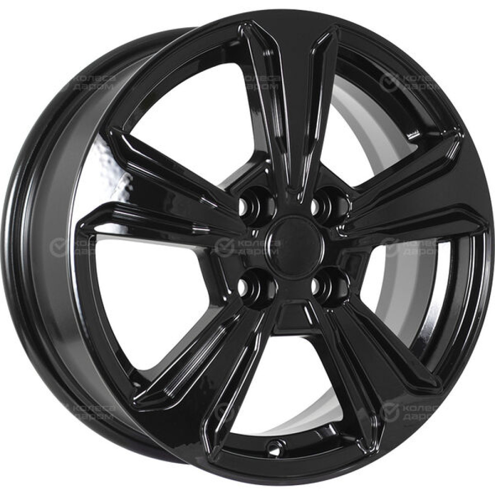 Колесный диск Carwel Диво 1502 6xR15 4x100 ET45 DIA56.6 чёрный