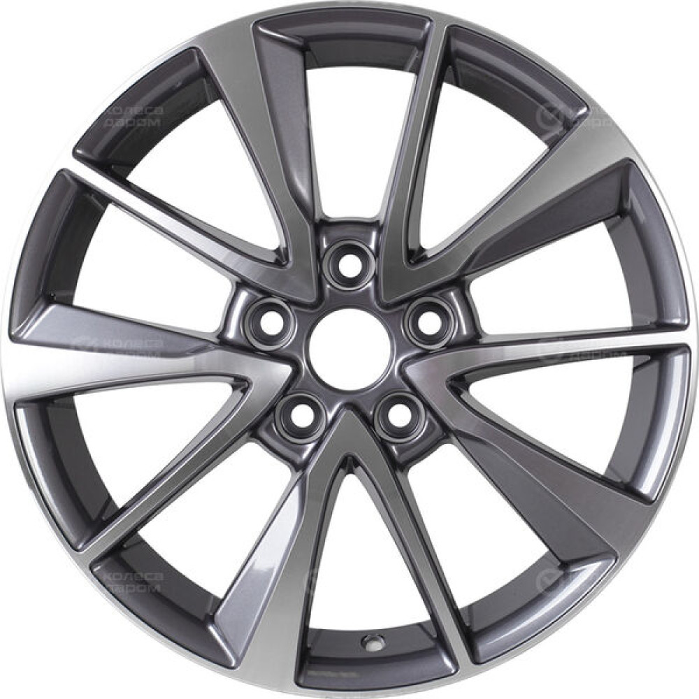 Колесный диск Replay HND277 7xR17 5x114.3 ET47 DIA67.1 насыщенный темно-серый полностью полированный