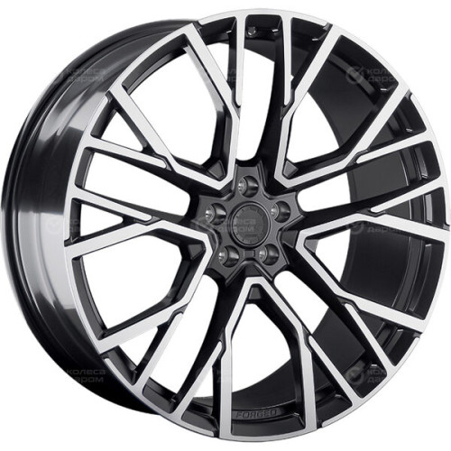 Колесный диск LS Forged FG07 10.5xR23 5x112 ET31 DIA66.6 черный матовый полностью полированный