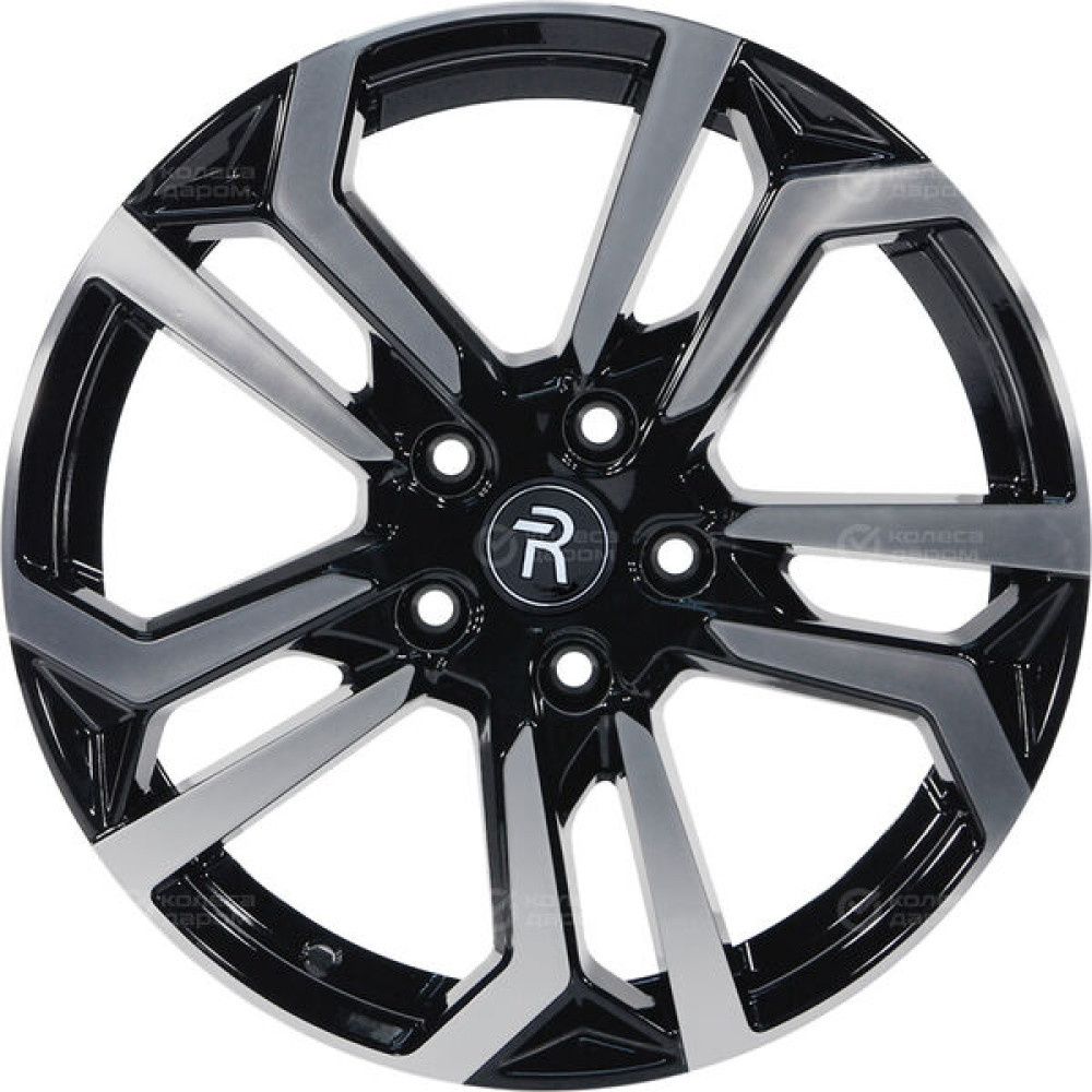 Колесный диск Replay HND274 7xR17 5x114.3 ET47 DIA67.1 черный полностью полированный