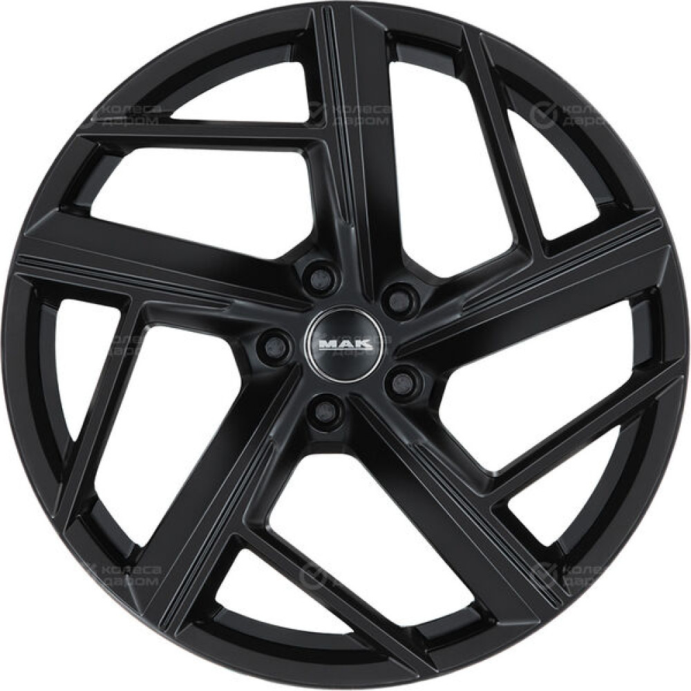 Колесный диск MAK Qvattro 8.5xR19 5x112 ET38 DIA66.45 чёрный глянцевый