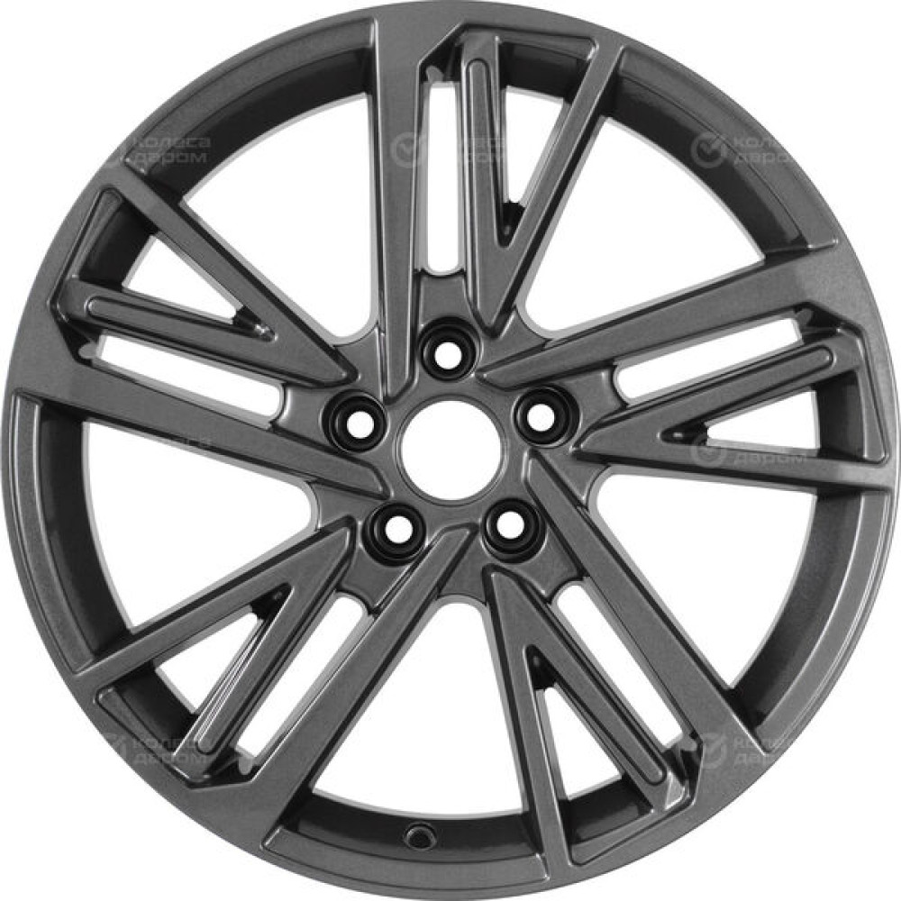 Колесный диск KHOMEN KHW1815 (Mazda CX-9) 8xR18 5x114.3 ET45 DIA67.1 насыщенный темно-серый